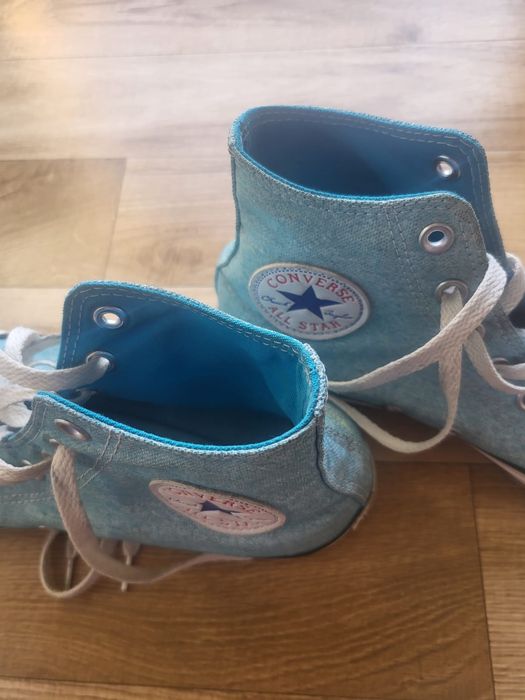 Trampki Converse All Star – błękitne / turkusowe – rozmiar 39