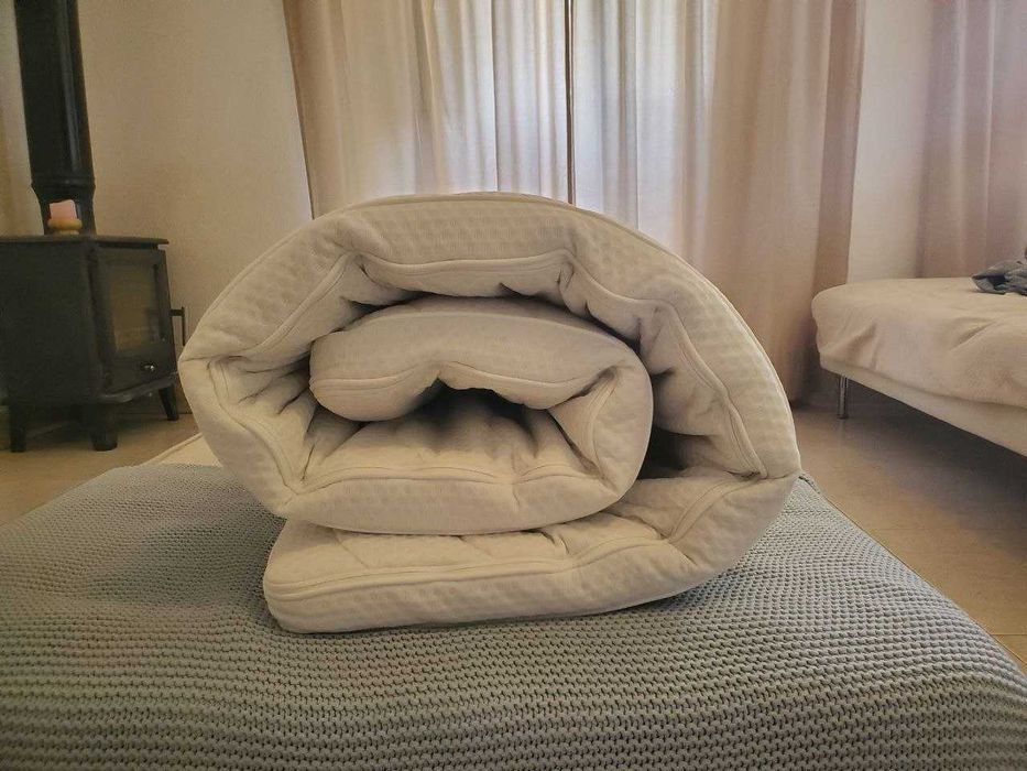 Topper de colchão IKEA 90x200 — como novo