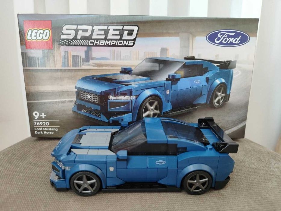 LEGO Speed Champions 76920 Ford Mustang Dark Horse Klocki Samochód Torba