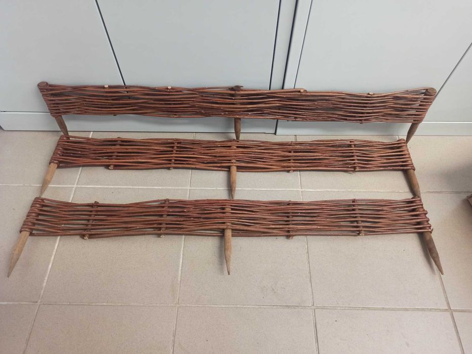 Płot wiklinowy 10 x 100 cm PROMOCJA - nowe, ręczna produkcja
