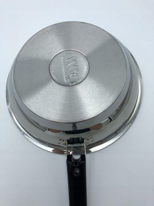 Ecovitam patelnia 24 cm stal nierdzewna na indukcję zdrowe gotowanie