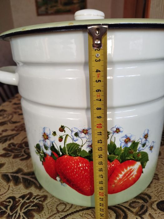 Кастрюля эмалированная 10л