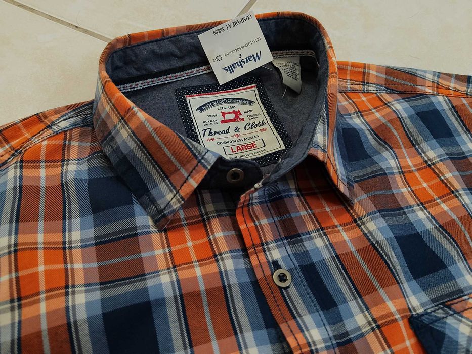 THREAD & CLOTH USA - NOWA! z Metkami Koszula Męska rozmiar L