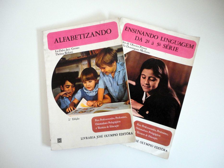 2 Livros Antigos de Ensino para Professores (1970)