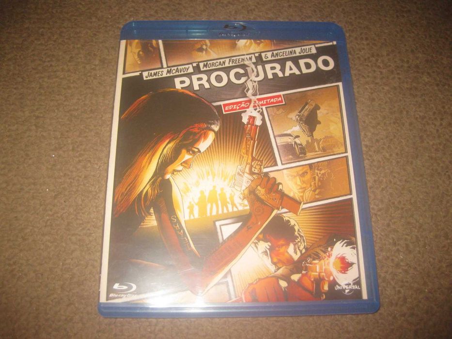 Blu-Ray "Procurado" com Angelina Jolie