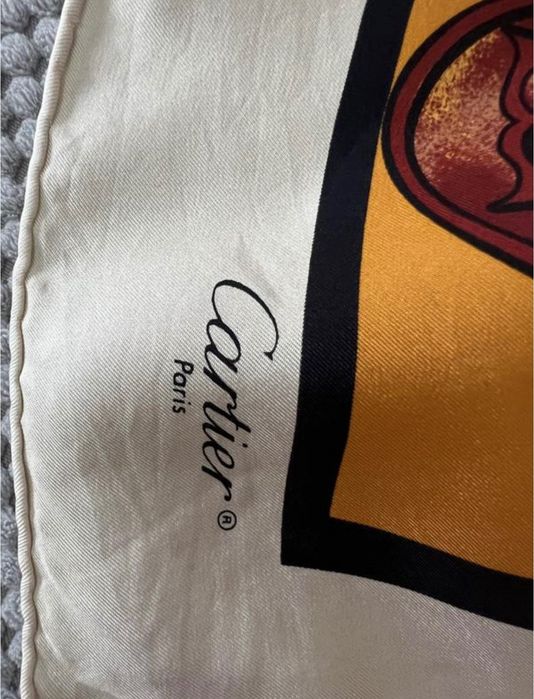 Шовковий платок cartier