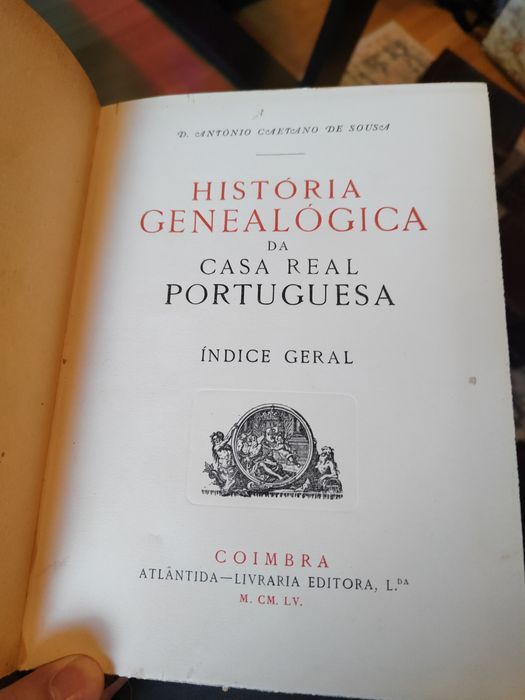 História Genealógica da Casa Real Portuguesa