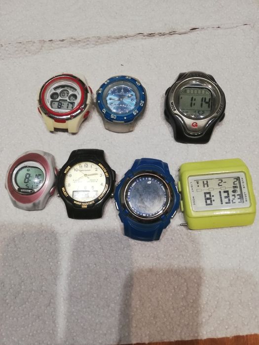 Timex zestaw zegarków cyfrowe bez pasów