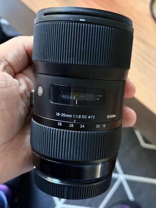 Sigma 18-35mm f/1.8 DC HSM Art w mocowaniu Canon EF