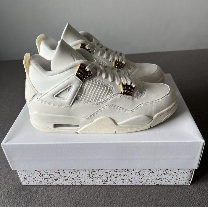 Jordan 4 Sail Metallic Gold rozmiar 44