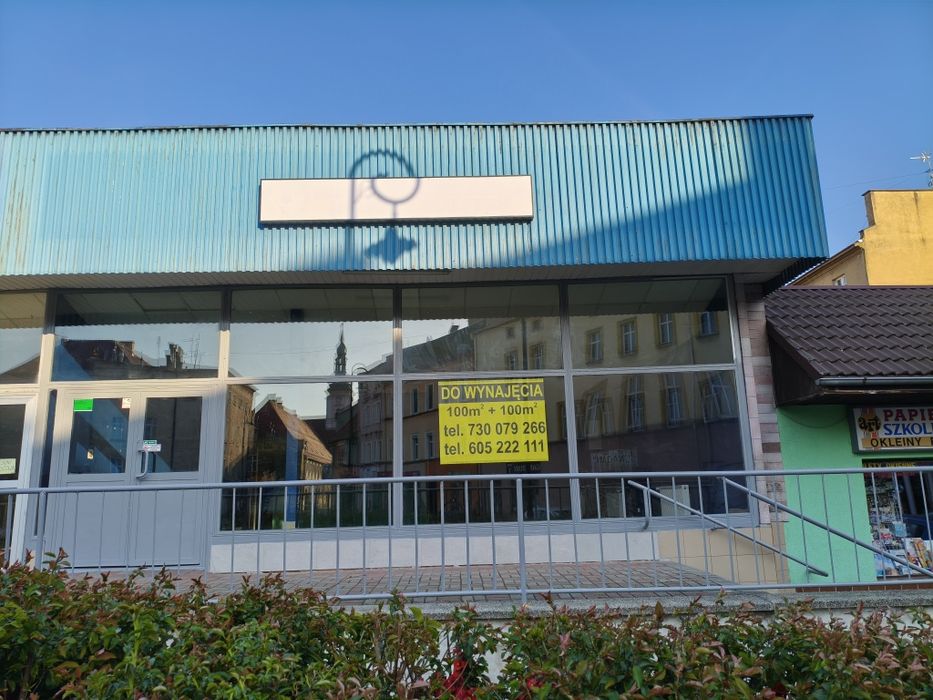 Wynajmę duży lokal bez czynszu