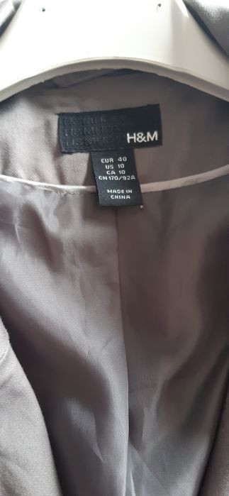 Casaco cinzento H&M