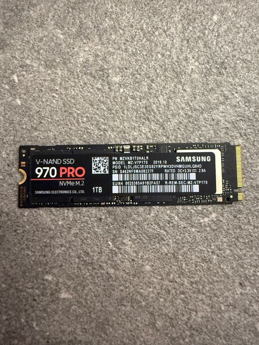 SSD M.2 NVMe Samsung 970 PRO 1TB