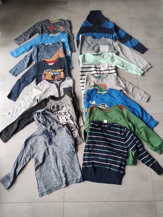 Zestaw ubrań 110 116 chlopak