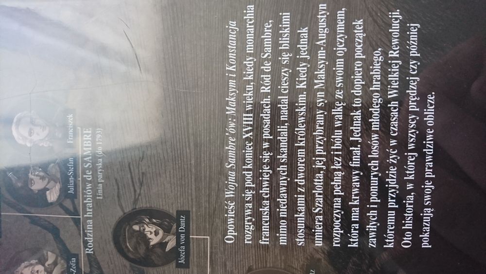 Komiks pt Wojna Sambre'ów Maksym i Konstancja