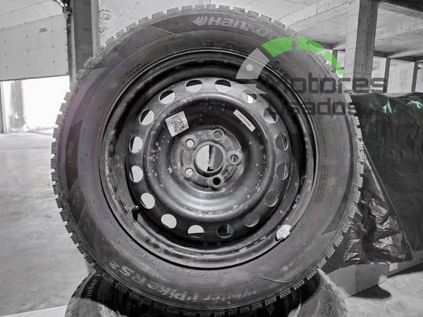 3 Jantes de Ferro 15 c/pneus 185/65 5x100