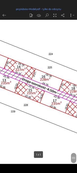Sprzedam działkę nad zalewem Siamoszyce/Przyłubsko