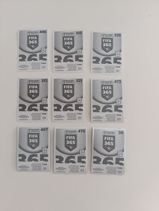 Cromos FIFA 365 PANINI 2026