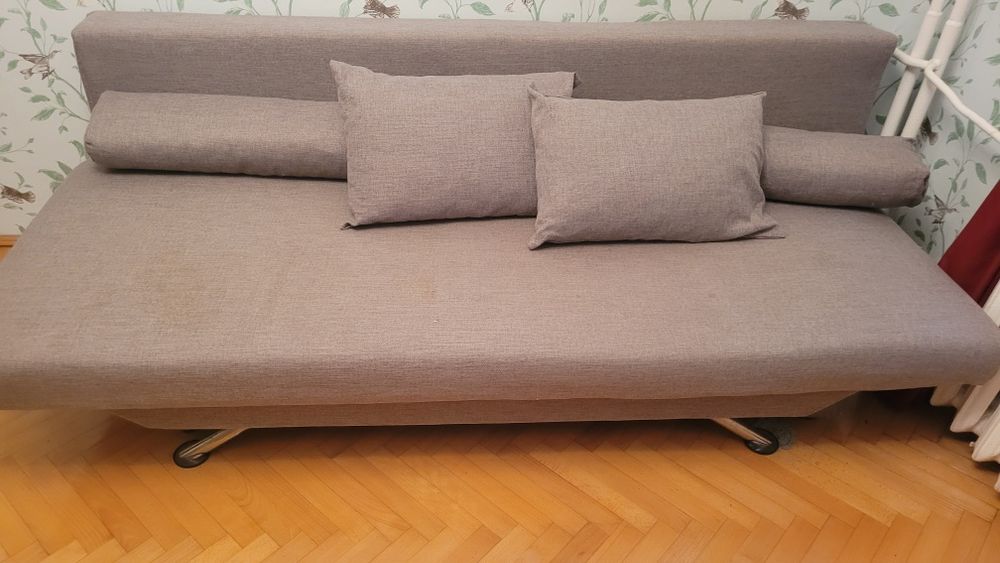 Wersalka dziecięca rozkładana beż