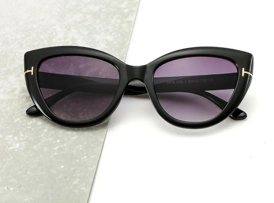 Śliczne modne okulary przeciwsłoneczne