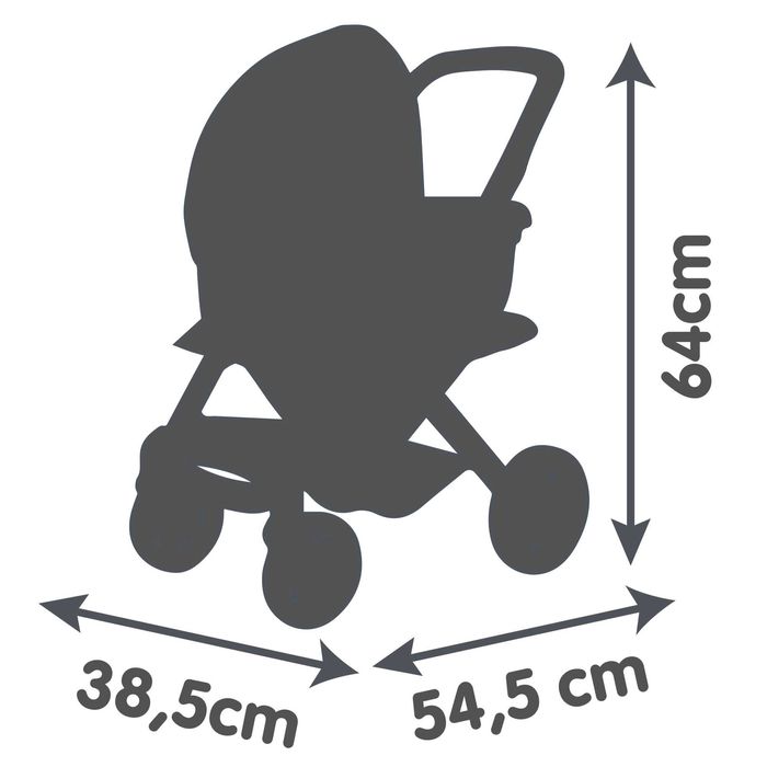 Коляска для ляльки Maxi-Cosi 3 в 1. Рожева перлина 7600253121