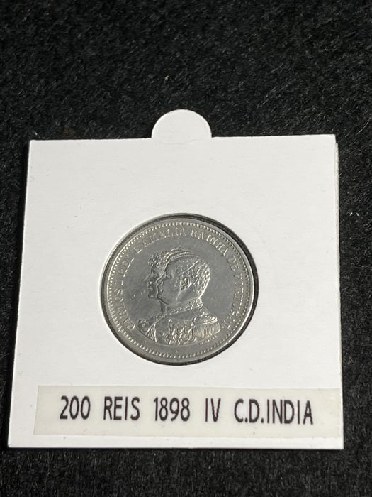 500 e 200 Reis 1898 - IV Centenário da Descoberta da Índia