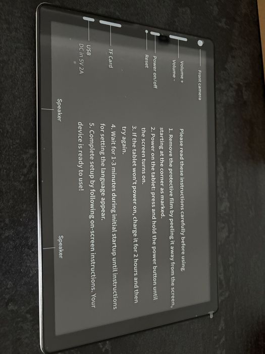 Tablet 10 cali.