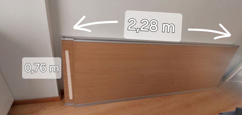 Portas de roupeiro deslizantes