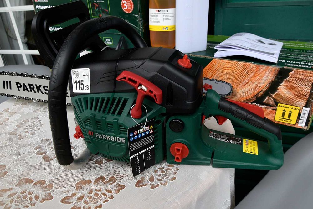 Motoserra Parkside Nova Gasolina 53cc