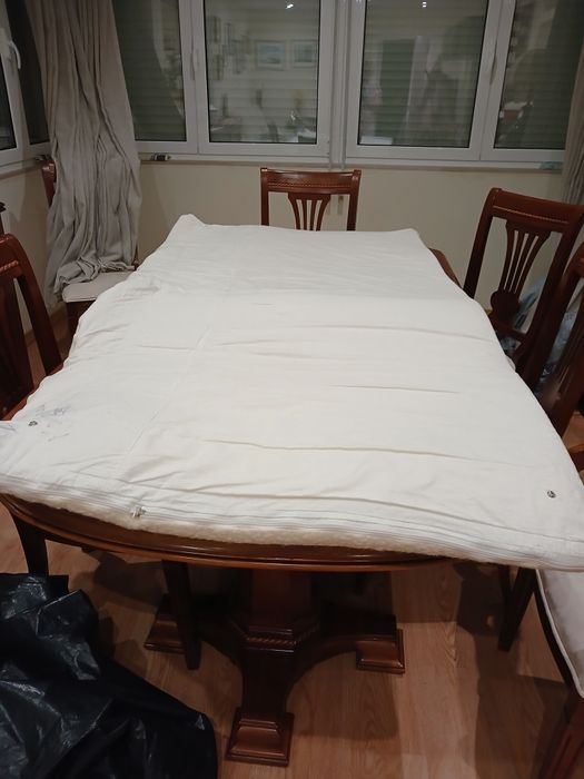 Colchao com cobertura pele de borrego