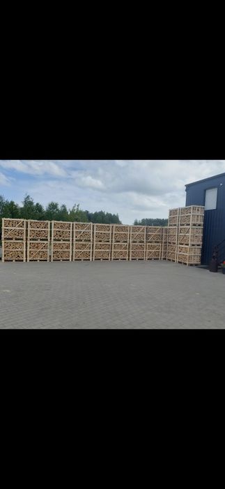 Drewno kominkowe suszone w suszarni buk, dąb, brzoza