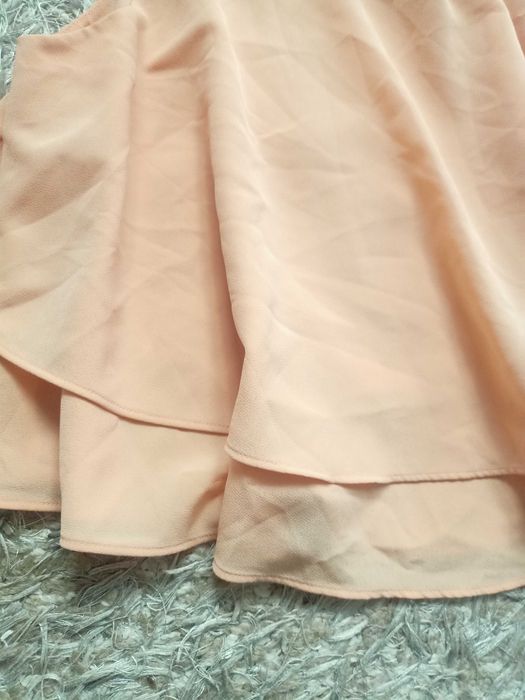 Bluzka damska top rozkloszowana Zara Basic rozmiar S