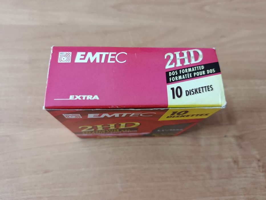Dyskietki Emtec.
