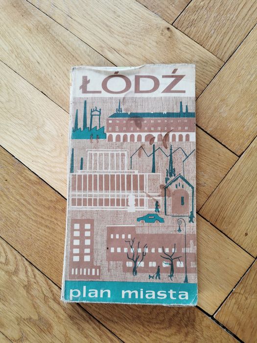 Plan miasta Łodzi 1983
