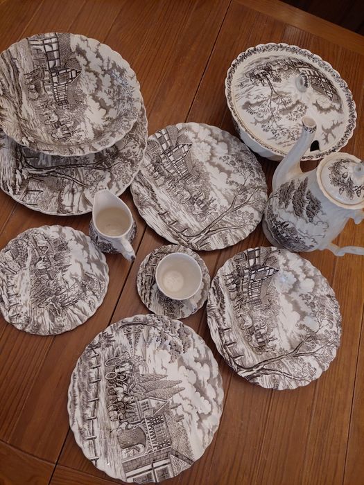 Serviço de louça inglesa - Myott Royal Mail