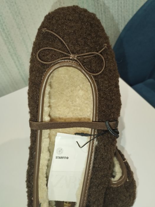 Фірмові балетки від бренду Zara .Нові р-р 37