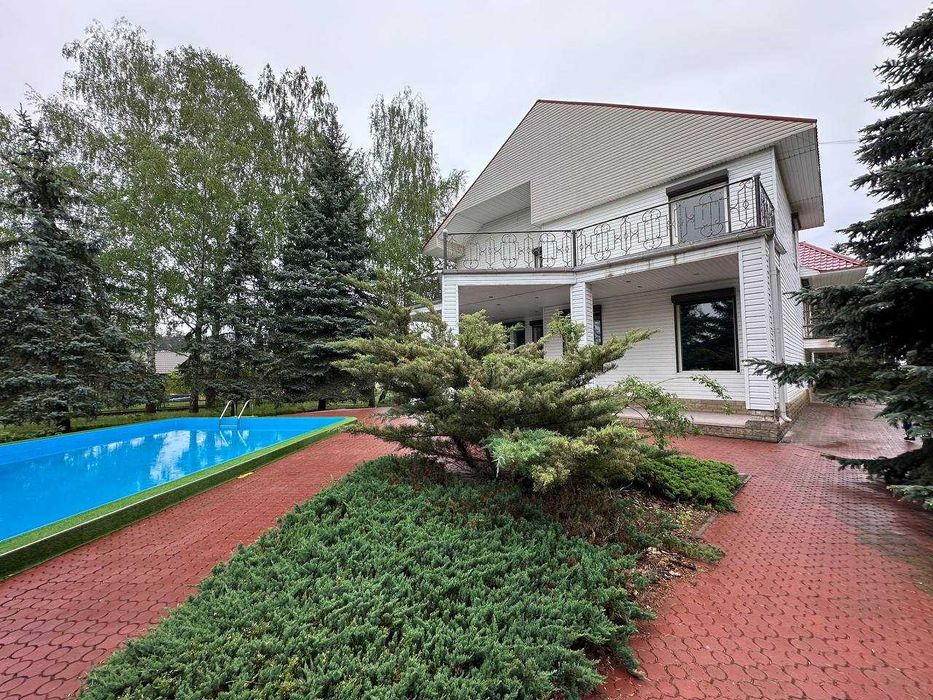 Аренда Дом Обуховка Орловщина Бассейн Баня Мустанг 2эт , Терраса Лес