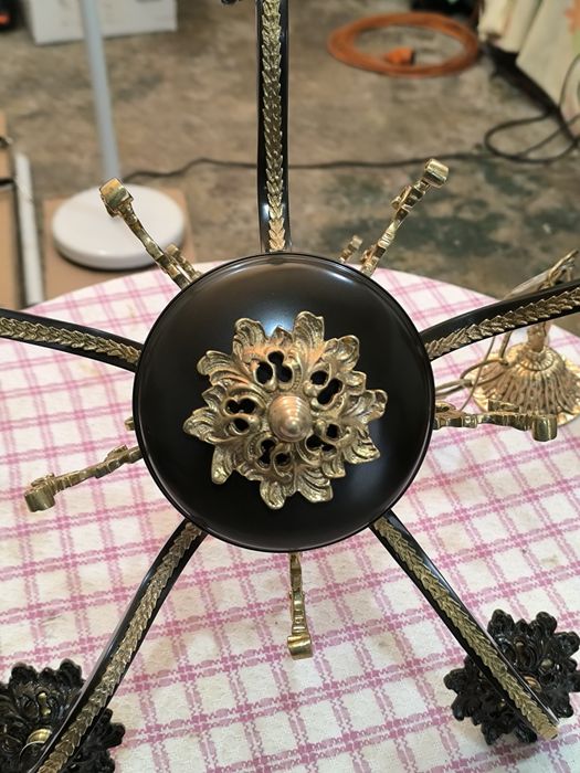 Candeeiro de tecto vintage (restaurado)