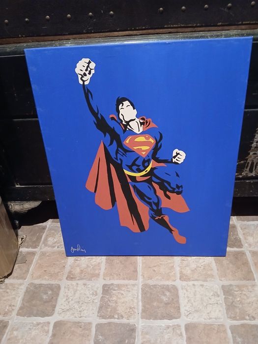 Quadro de Superman,originalal