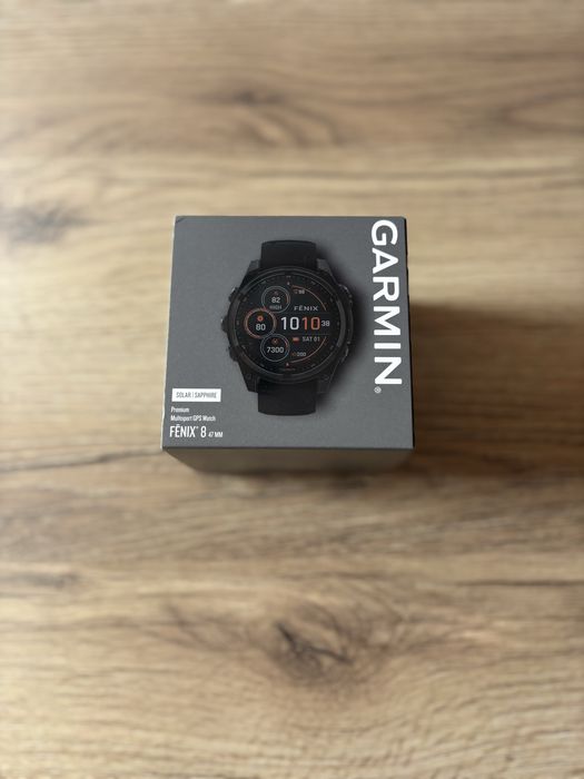 Garmin Fenix 8 Solar Sapphire 47mm NOWY!
