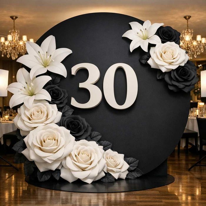 Spektakularne dekoracje wielkoskalowe na wesela i eventy