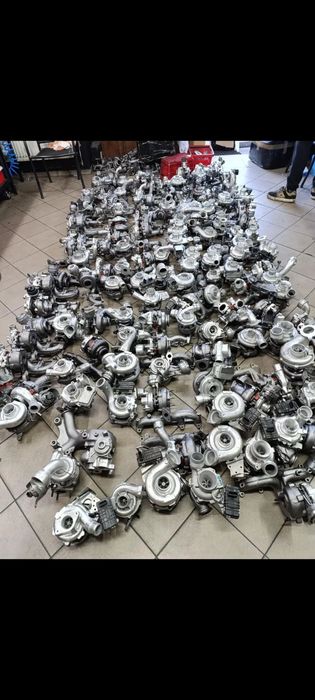 Turbo turbina turbosprężarka po regeneracji