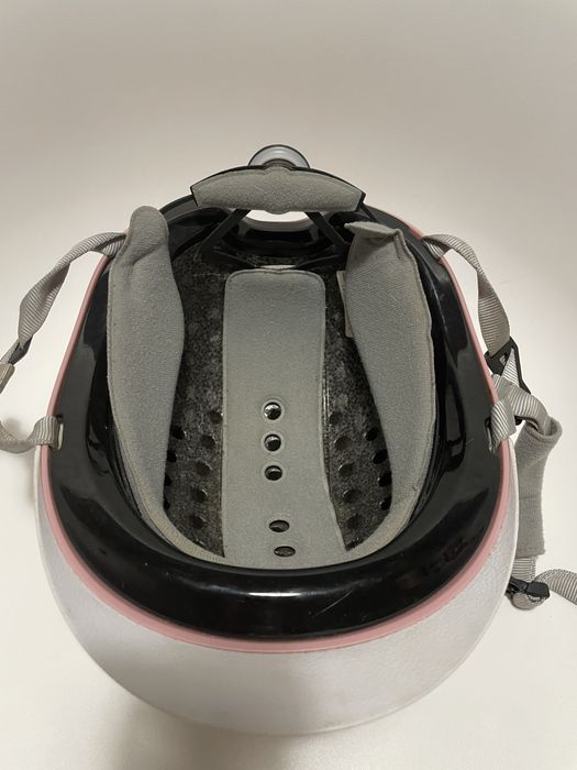 Kask jeździecki foguanza różowy