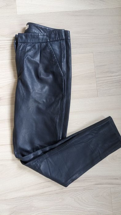 Stand  штани зі шкіри шкіра ягняти класичні брюки  нові штани