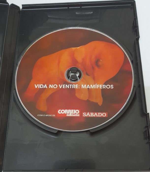 2 Cd's documentários - Vida no Ventre e Mamíferos  - Novos