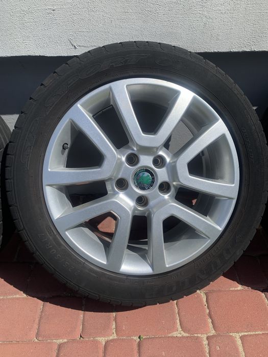 Oryginalne alufelgi Skoda Yeti, Kodiaq, Karoq, Oktawia, Superb II 225/50r17