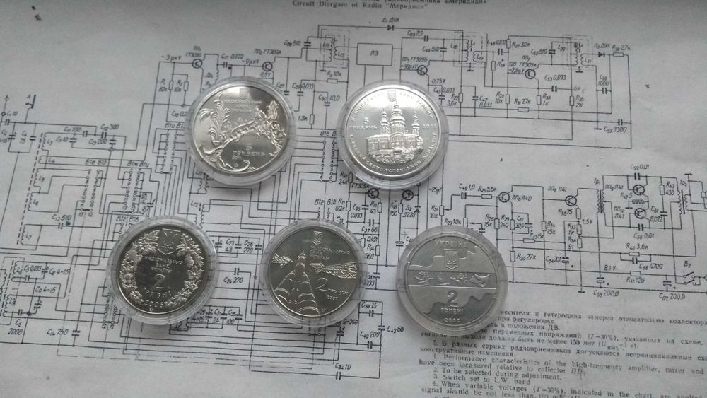 Коллекционные юбилейные  монеты Украина 2 5 гривен низельберг