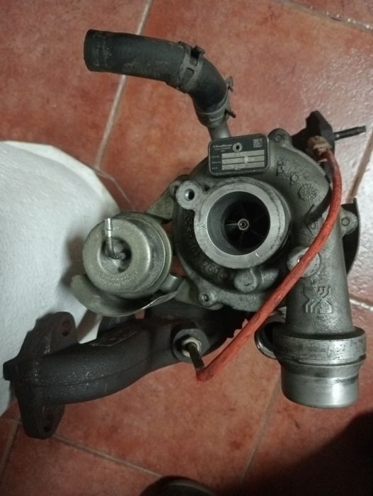 Turbo usado com coletor de escape