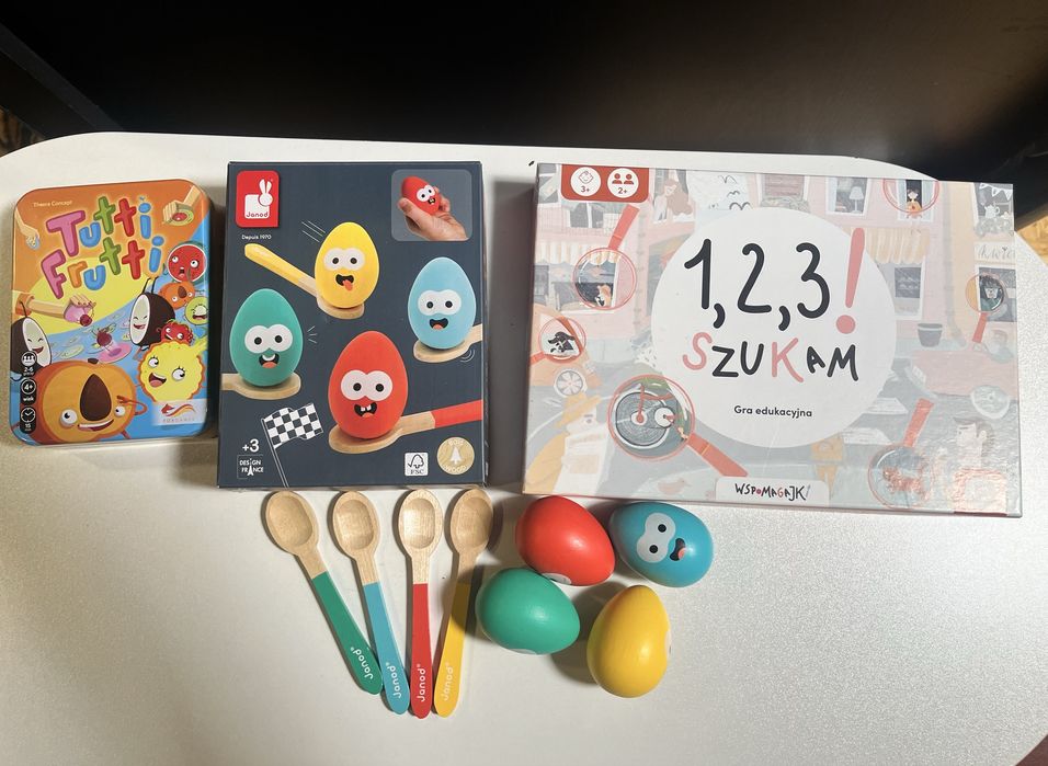 Gry dla dzieci 3+ jak nowe