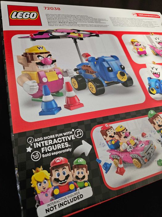 LEGO Super Mario • Mario Kart - Wario & King Boo 72038 | NOVO | SELADO